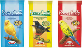 Imagem da linha de alimentos para pássaros
