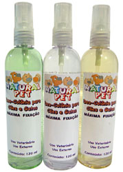 Frasco de colônia para pets