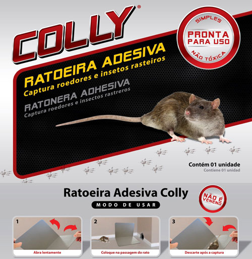Imagem da ratoeira adesiva Colly