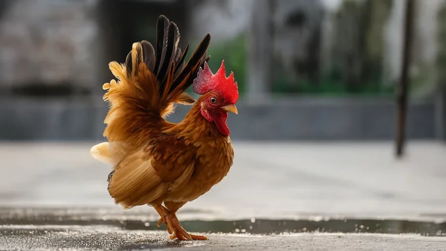 Conheça a Serama, a menor raça de galinha do mundo que virou pet