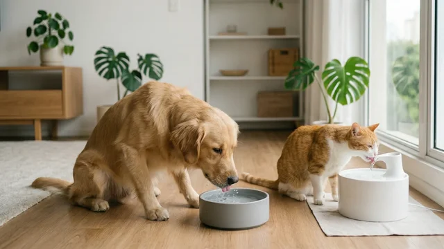 O segredo da longevidade: hidrata&ccedil;&atilde;o ideal para c&atilde;es e gatos