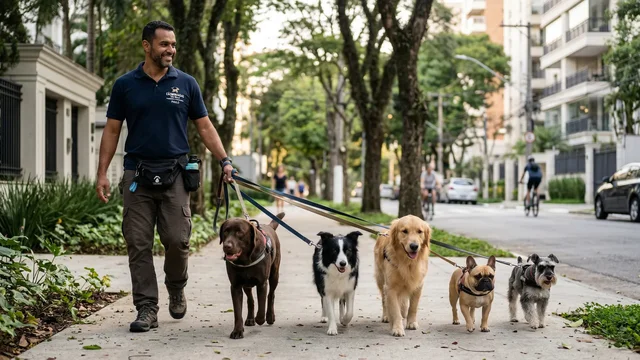Passeador de c&atilde;es: desafios e deveres da rotina profissional