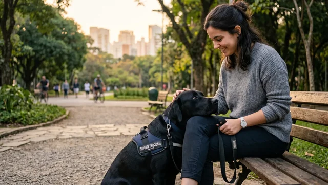 C&atilde;es de suporte emocional ganham espa&ccedil;o na sa&uacute;de mental