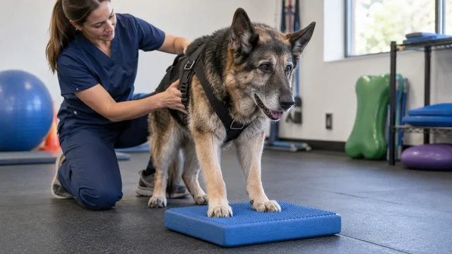 Fisioterapia veterin&aacute;ria busca conforto e autonomia para pets